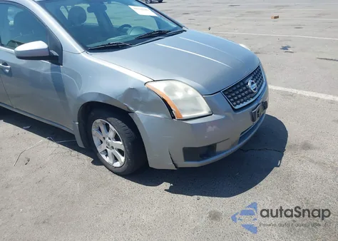 2007 Nissan Sentra 2.0Sl из США, поврежденный, VIN 3N1AB61E77L697307